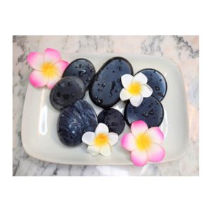 Spa Hot Stone Black Natural Rocks