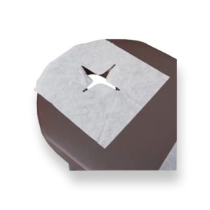 Disposable Face Sheet with Hole - 100pcs