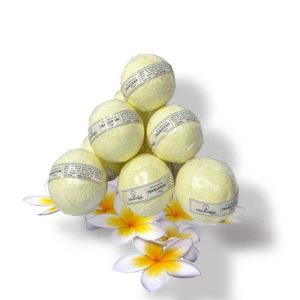 Natural Frangipani Bath Bomb - 100gm (+-)