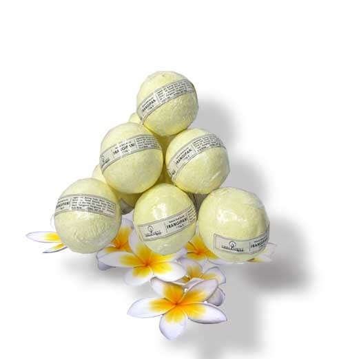 Natural Frangipani Bath Bomb - 100gm (+-)