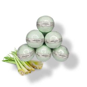 Natural Bath Bomb Lemongrass - 110gm(+-)