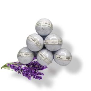 Natural Bath Bomb Lavender - 110gm(+-)