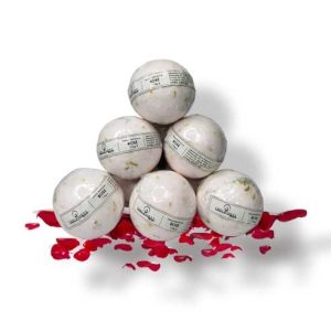 Natural Bath Bomb Rose - 110gm(+-)